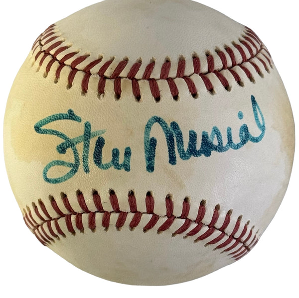 Stan Musial Autographed Official National League Baseball (JSA)