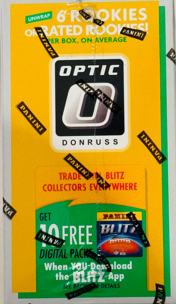 2020 Panini Donruss Optic Football 6-Pack Blaster Box