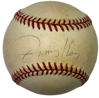 Jimmy Key Autographed Official American League Baseball (JSA)