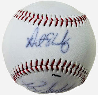 Art Shamsky Ron Swoboda Ed Kranepool Autographed Official League Baseball