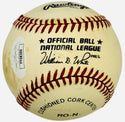 Hank Aaron Autographed Official National League Baseball (JSA)