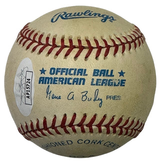 Jimmy Key Autographed Official American League Baseball (JSA)