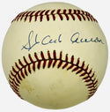 Hank Aaron Autographed Official National League Baseball (JSA)