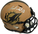 Dan Marino Autographed Dolphins Salute To Service Mini Helmet (Beckett)