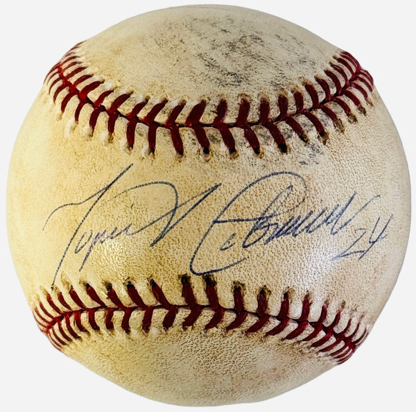 Miguel Cabrera Autographed Game Used Official Major League Baseball (JSA)