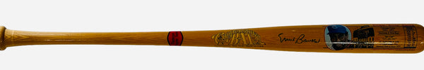 Ernie Banks  Autographed Cooperstown Bat (JSA)