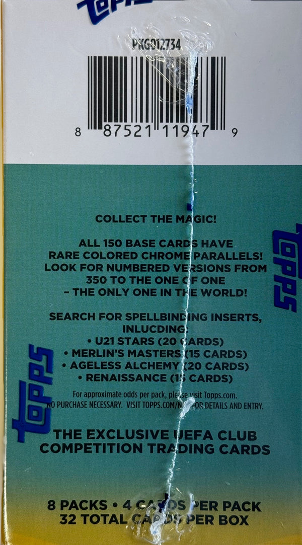 2023 Topps UEFA Merlin - Value Box