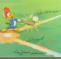 Reggie Jackson Signed "Woody Gets A Hit" Special Edition Cel APIV / XXV Upper Deck