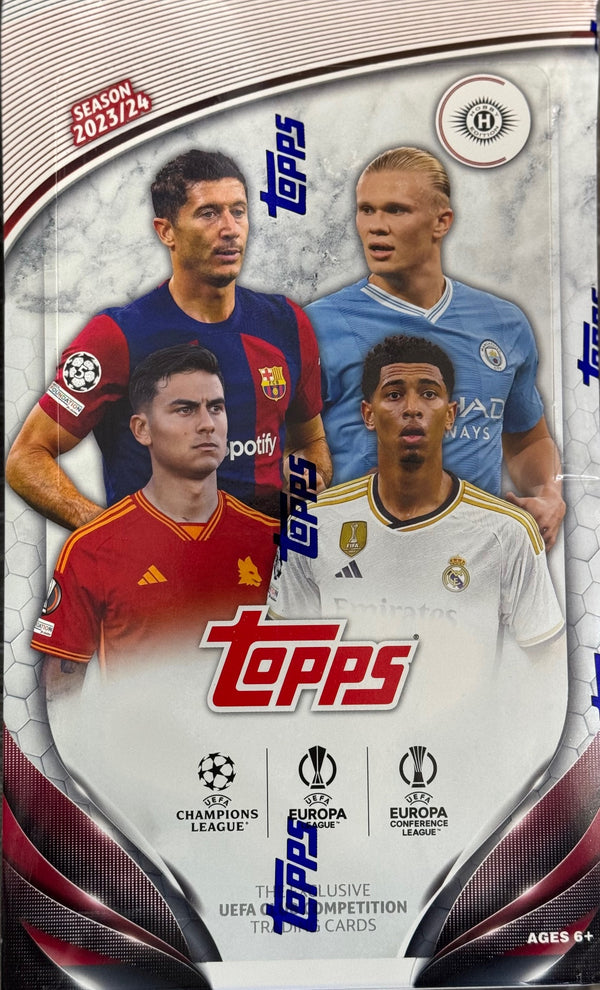 2023-24 Topps UEFA Club Competition Soccer Hobby Box