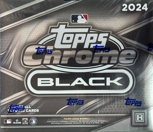 2024 Topps Chrome Black Baseball Hobby Box