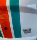 Jaylen Waddle Autographed Dolphins Throwback Full Size Helmet (Fanatics)