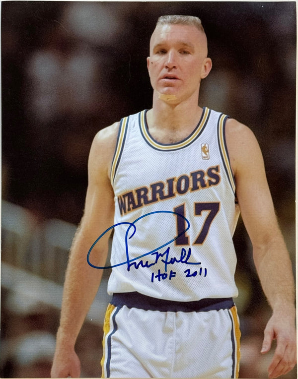 Chris Mullin Autographed 11x14 Basketball Photo