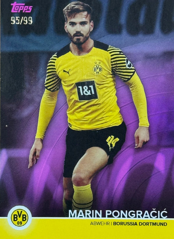 2021-22 Topps Borussia Dortmund Official Team Set Box