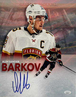 Aleksander Barkov Autographed 11x14 Hockey Photo (JSA)