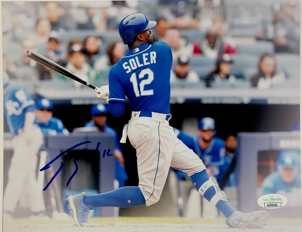 Jorge Soler Autographed 8x10 Baseball Photo (JSA)