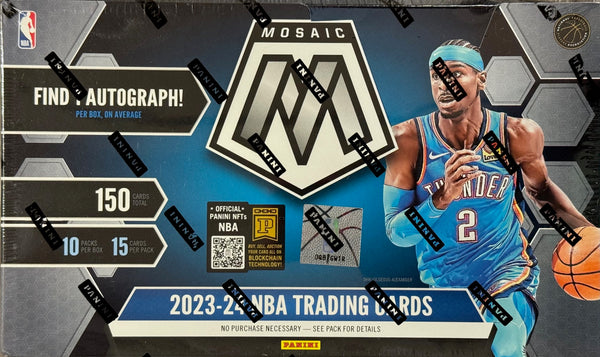 2023-24 Panini Mosaic Basketball Hobby Box