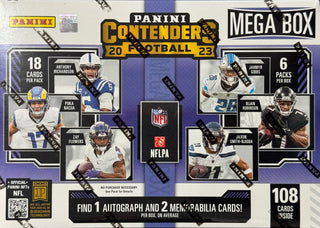 2023 Panini Contenders Football Hobby Mega Box (Orange Parrallels)