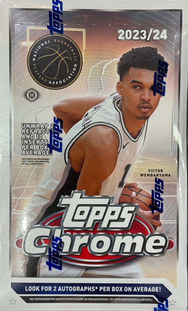 2023-24 Topps Chrome Basketball Hobby Box