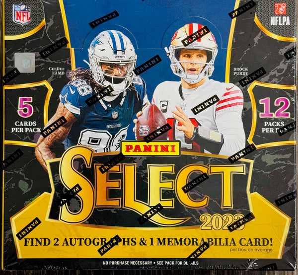 2023 Panini Select NFL Trading Card Box