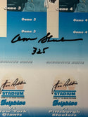 Don Shula Signed 16x20 Framed Uncut Executive Suite Ticket Press Sheet (JSA)