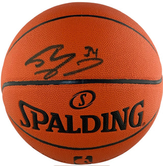 Shaquille O'Neal Autographed Spalding Hybrid Basketball (JSA)