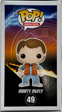 Michael J Fox Signed Marty McFly Signature Series Funko Pop #49 (JSA)