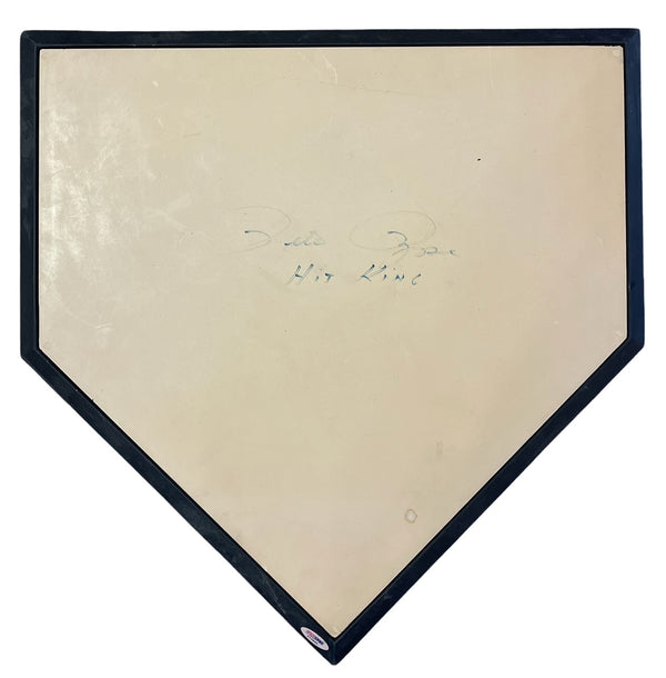 Pete Rose "Hit King" Autographed Home Plate (PSA)