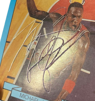 Michael Jordan Autographed 1990 Living Legend Series 1 Card #9 PSA Authentic