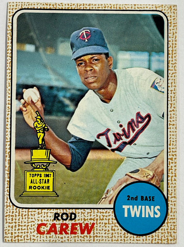 Rod Carew 1968 Topps Card #80