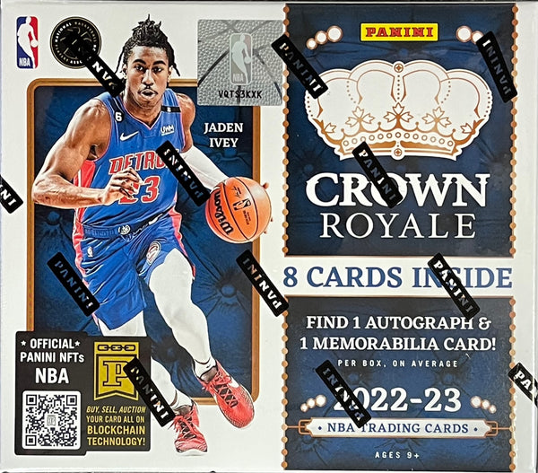 2022-23 Panini Crown Royale Basketball Hobby Box