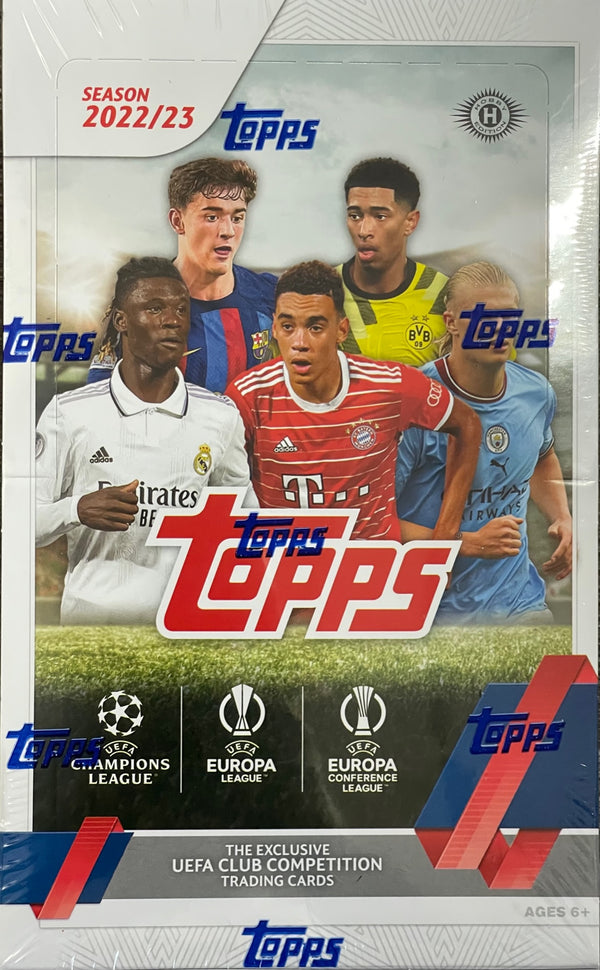 2022-23 Topps UEFA Club Competition Soccer Hobby Box