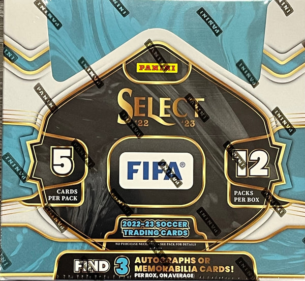 2022-23 Panini Select FIFA Soccer Trading Card Box