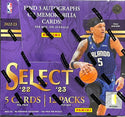 2022-23 Panini Select Basketball Hobby Box