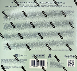 2022 Panini National Treasures Football Hobby Box