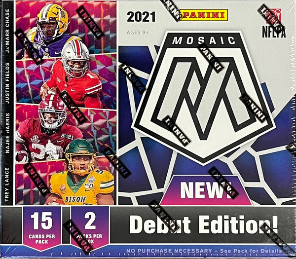 2021 Panini Mosaic Draft Picks Football Hobby Box