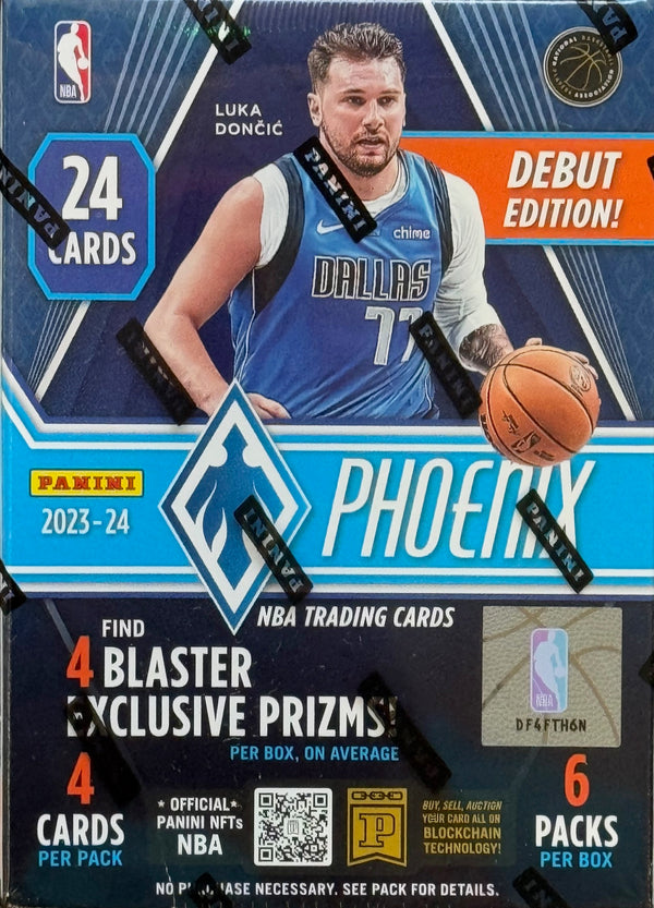 2023-24 Panini Phoenix Basketball Trading Card Factory Sealed Blaster Box