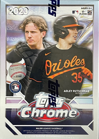 2023 Topps Chrome Baseball 8-Pack Blaster Box