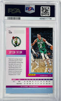 Jayson Tatum 2017-18 Panini Status #128 RC PSA GEM MT 10