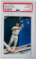 Aaron Judge 2017 Topps Rookie Card #287 (PSA Gem MT 10)