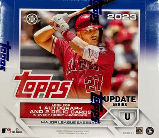 2023 Topps Baseball Update Series  Hobby Jumbo Box