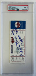 Eddie Murray Signed 3000th Career Hit Ticket June 30 1995 (PSA) MINT 9