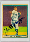 1996 Joe DiMaggio Signature Series Porcelain Baseball Card Collection Autograph #78/500