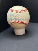 Ralph Branca & Bobby Thomson "10/3/51" Autographed Baseball