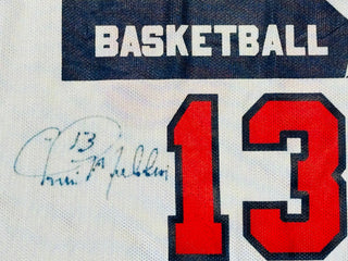 Chris Mullin Signed 1992 USA Basketball Dream Team Champion Jersey (JSA)