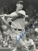 Ted Williams Autographed 10x13 Framed Baseball Photo (JSA)