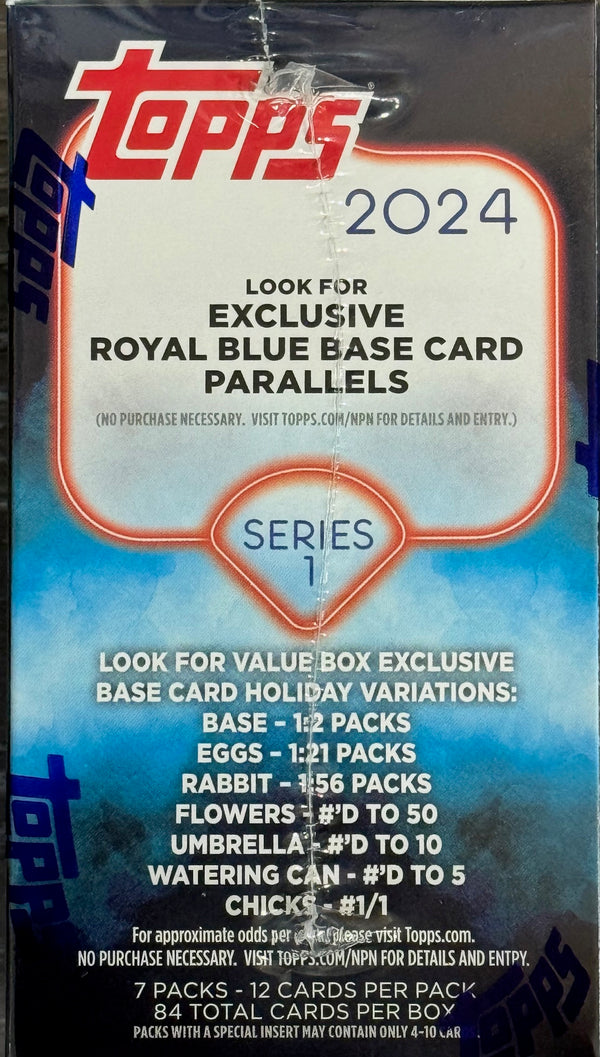 2024 Topps Baseball Series 1 - Value Box