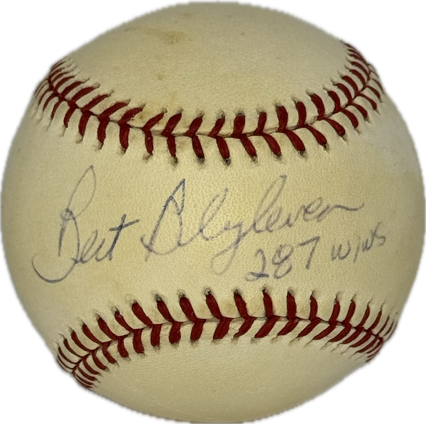 Bert Blyleven Autographed Official American League Baseball