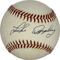 Luke Appling Autographed Official American League Bobby Brown Baseball (JSA)