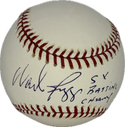 Wade Boggs Autographed Official Major League Baseball