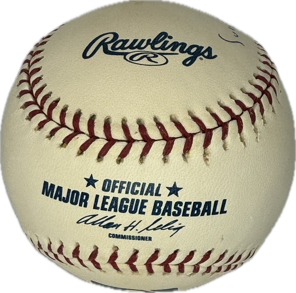 Vida Blue Autographed Official Major League Baseball